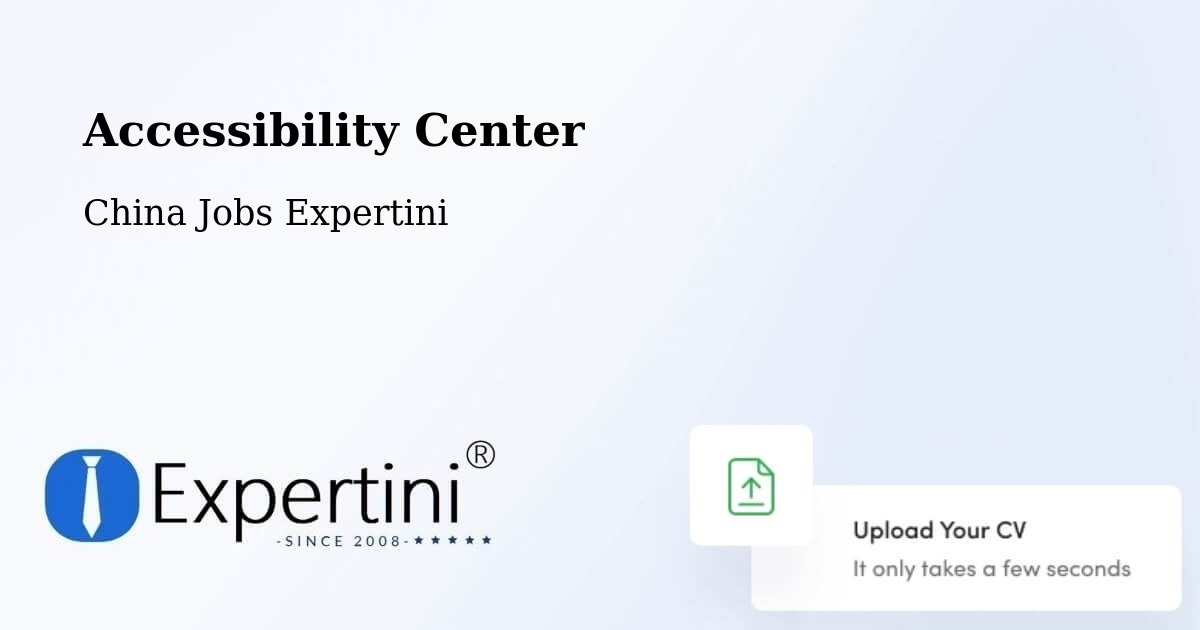 Accessibility Statement – Ningbo - China Jobs Expertini