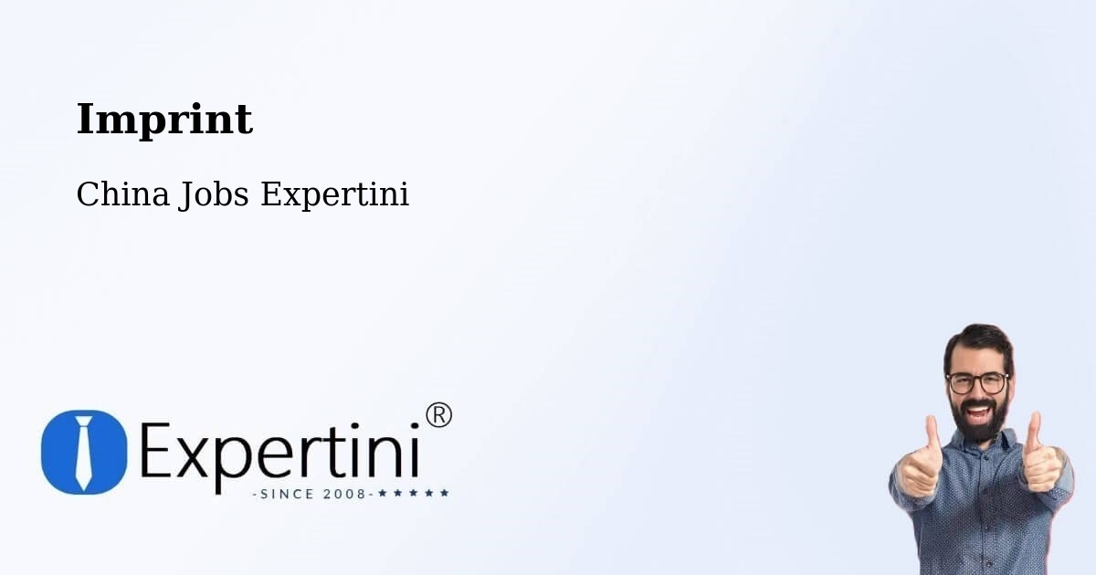 Imprint – Ningbo - China Jobs Expertini