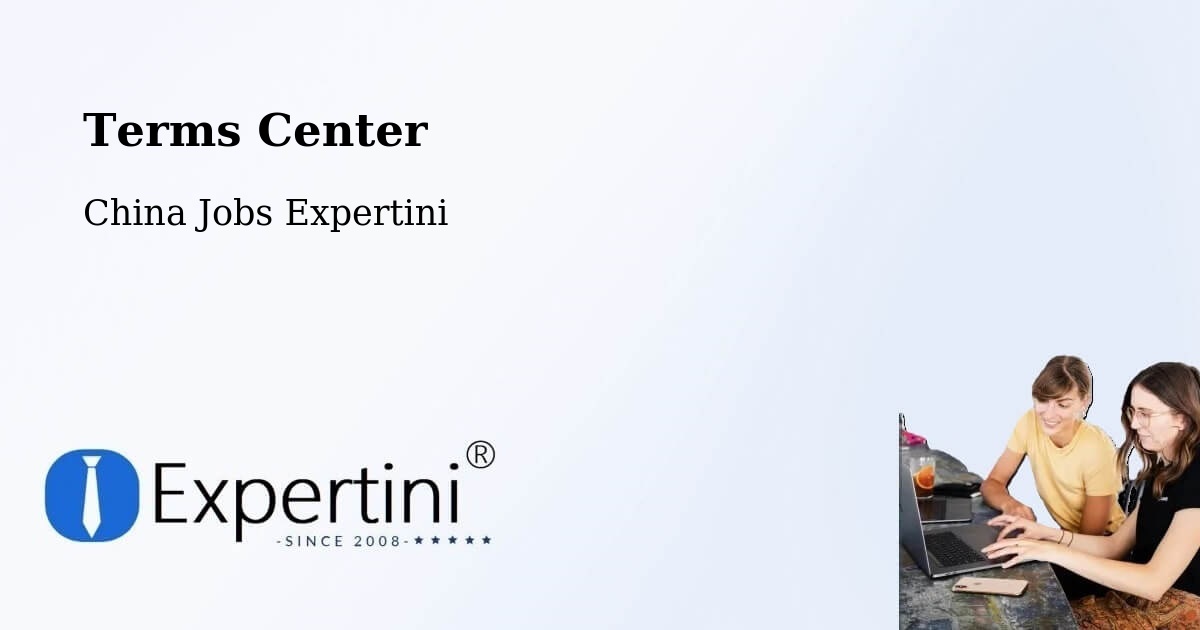 Terms of Service – Ningbo - China Jobs Expertini